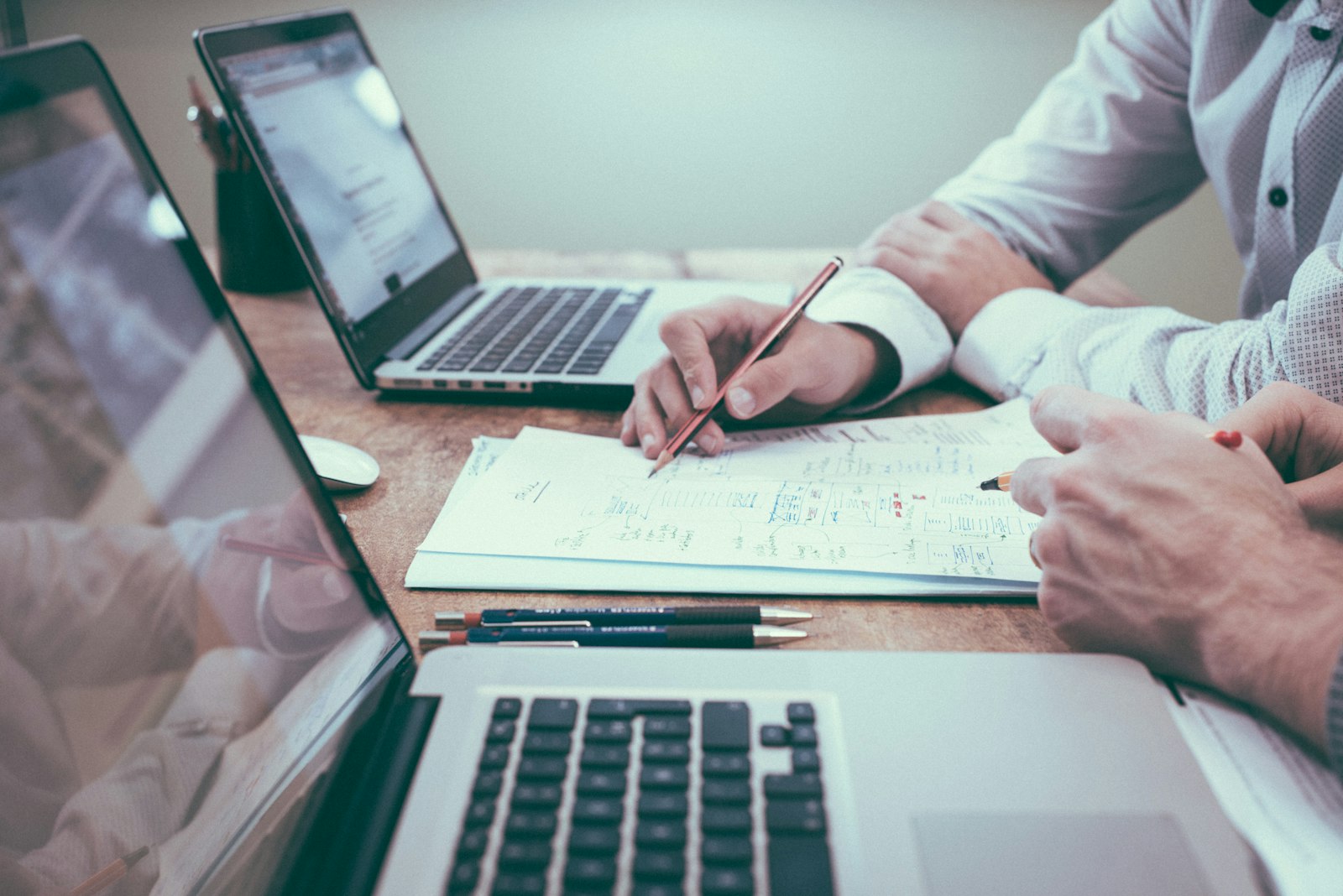 Working through a financial plan together